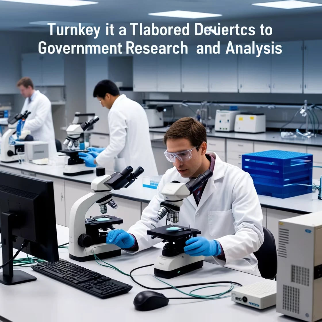 Government Laboratory Turnkey Solution Workspace with Modern Infrastructure
