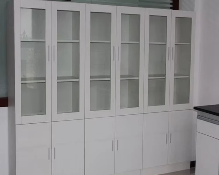 Innovative Half Glass Laboratory Locker - Secure Scientific Storage Solution Model 1