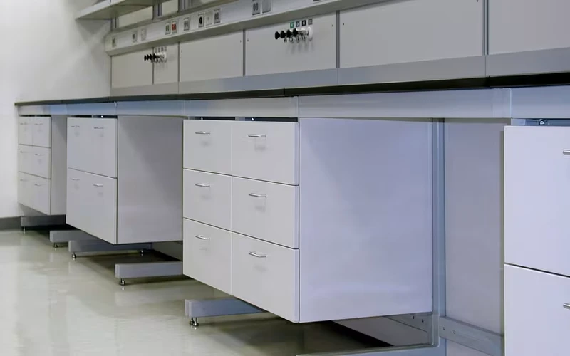 Specialized Plastic Laboratory Furniture - Precision Scientific Workspace Design