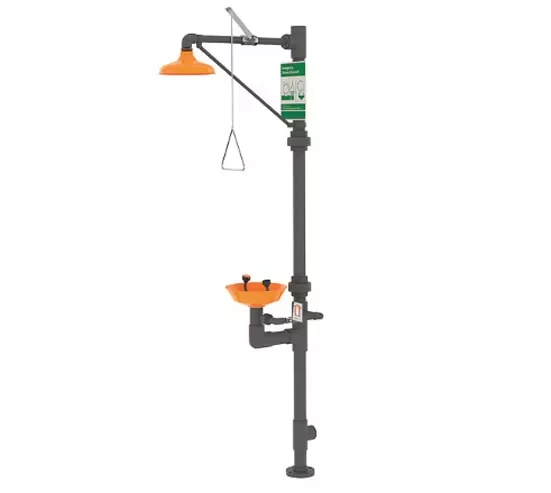 Advanced Laboratory Safety Shower - Comprehensive Chemical Hazard Protection Model 3