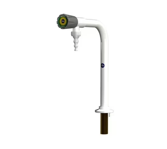 Top Headed Laboratory Tap - Ergonomic Scientific Fluid Management Model 3